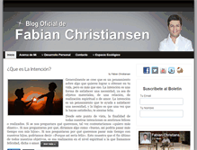 Tablet Screenshot of fabianchristiansen.com